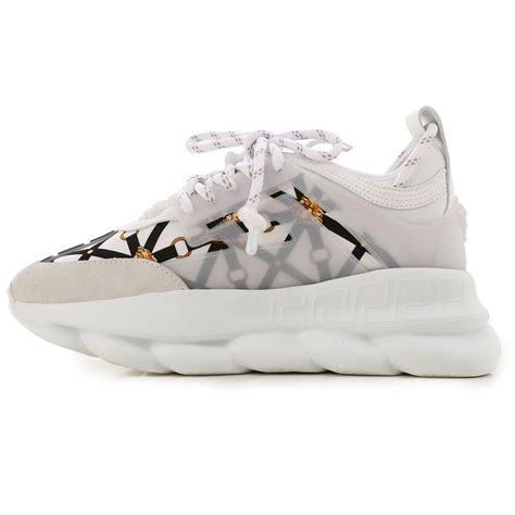 versus versace womens trainers|versace white sneakers women.